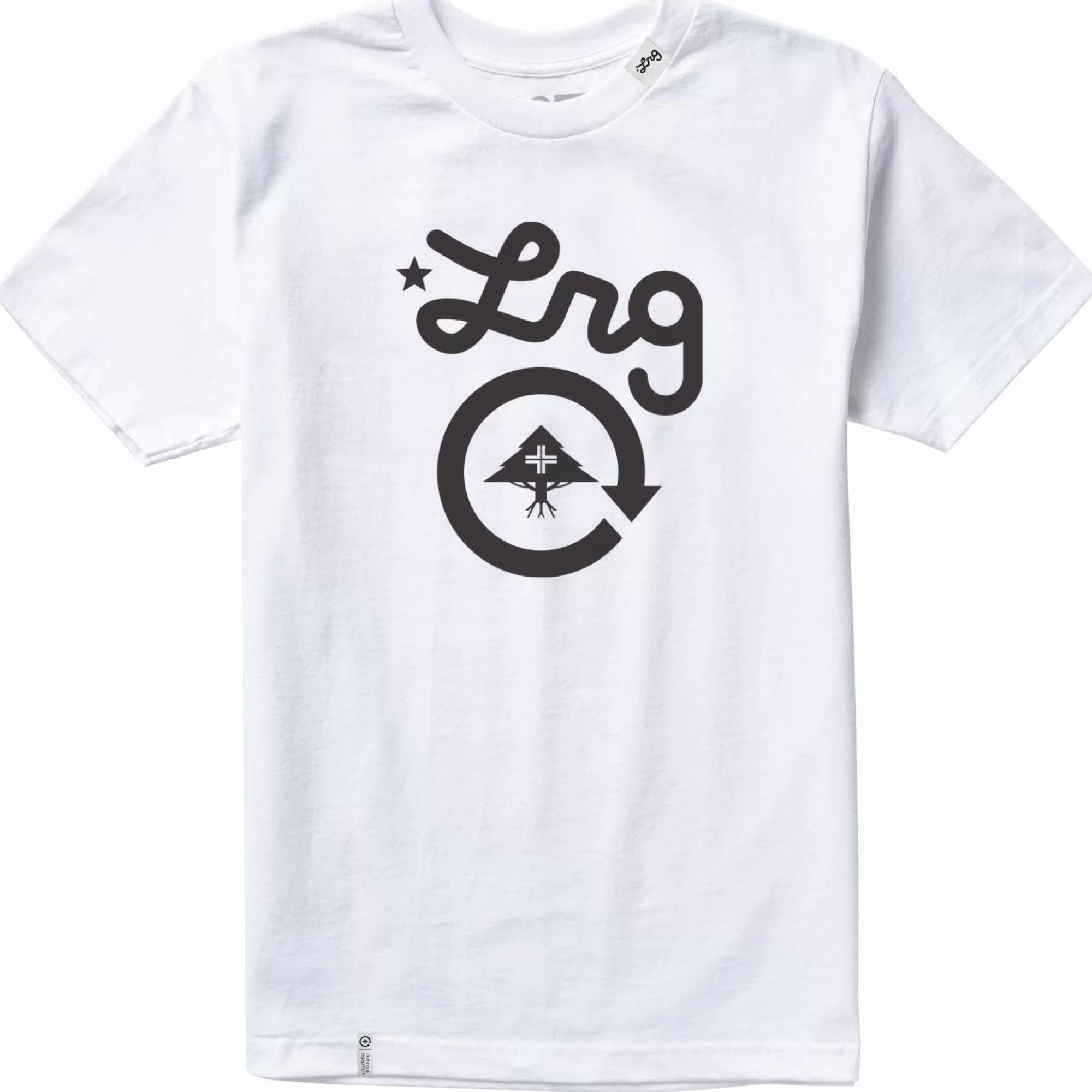 LRG Camiseta Com Logotipo De Bicicleta^Homens Camisetas