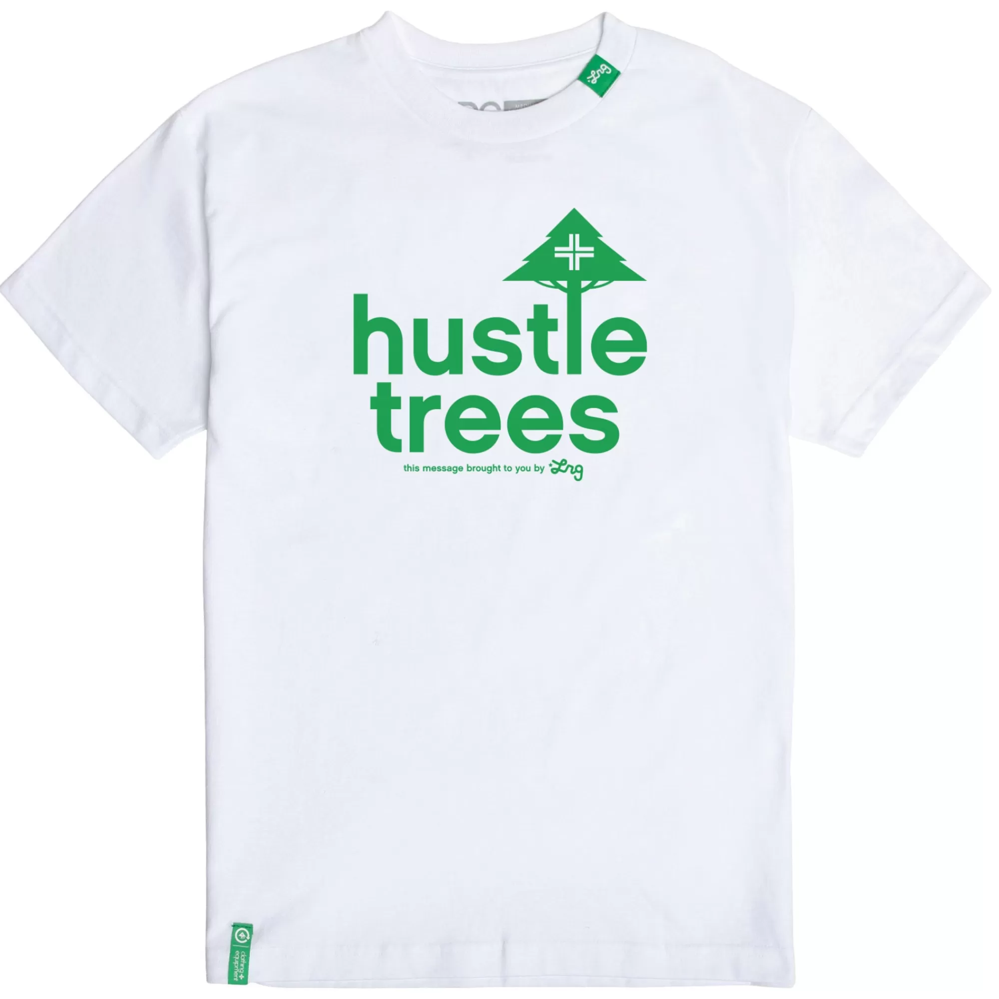 LRG Camiseta Hustle Trees^Homens Camisetas