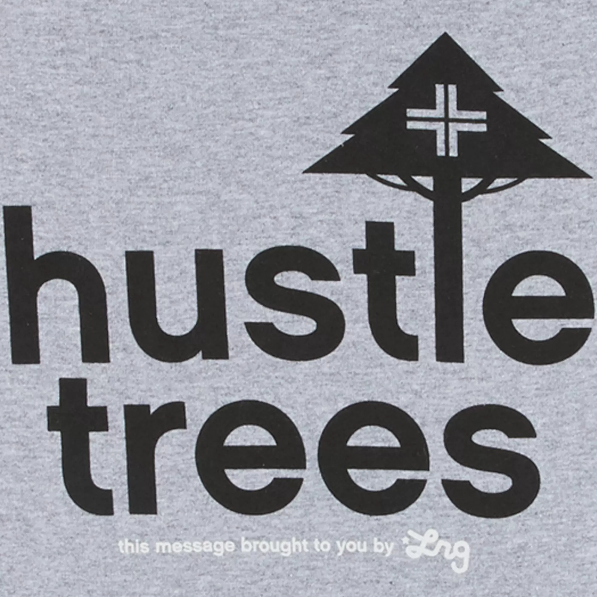 LRG Camiseta Hustle Trees^Homens Camisetas