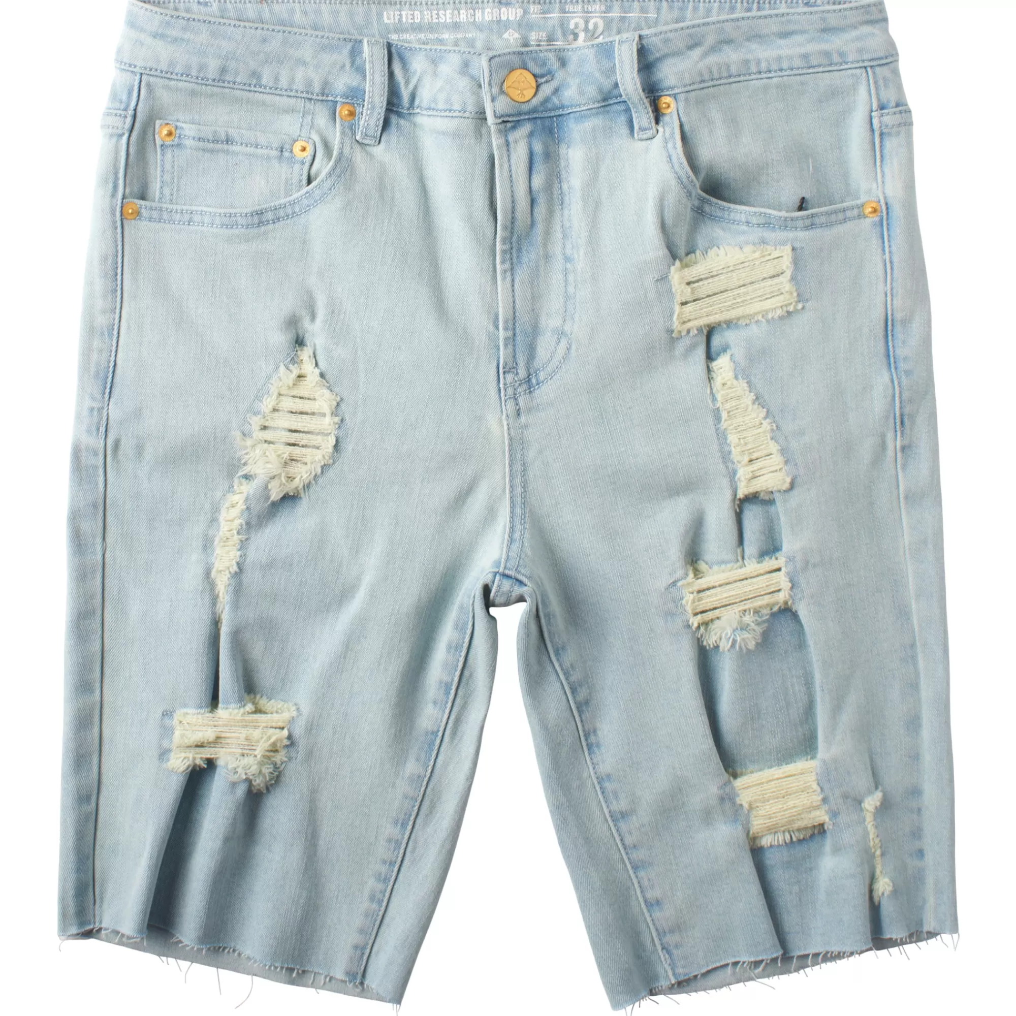 LRG Shorts Jeans Reaper^Homens Shorts