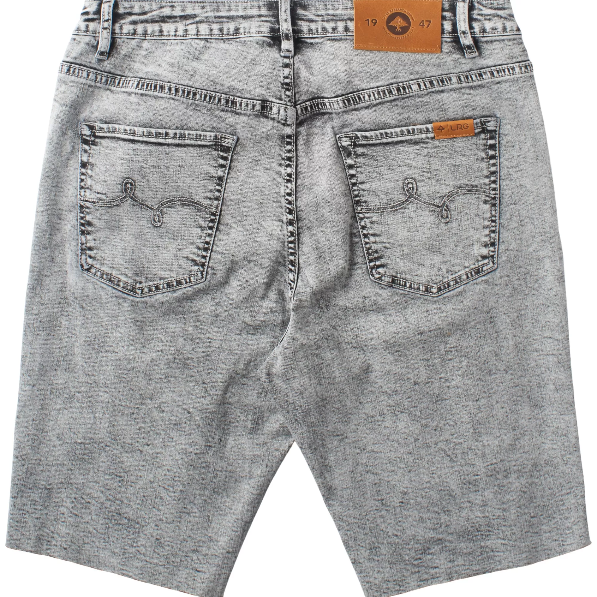 LRG Shorts Jeans Reaper^Homens Shorts