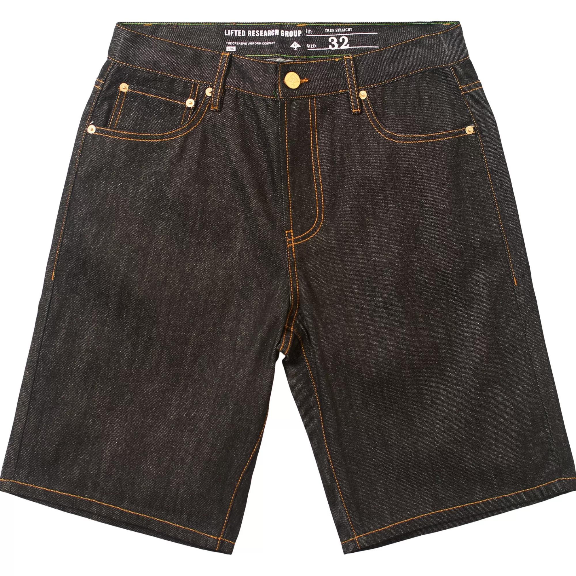 LRG Shorts Jeans Retos Verdadeiros^Homens Shorts