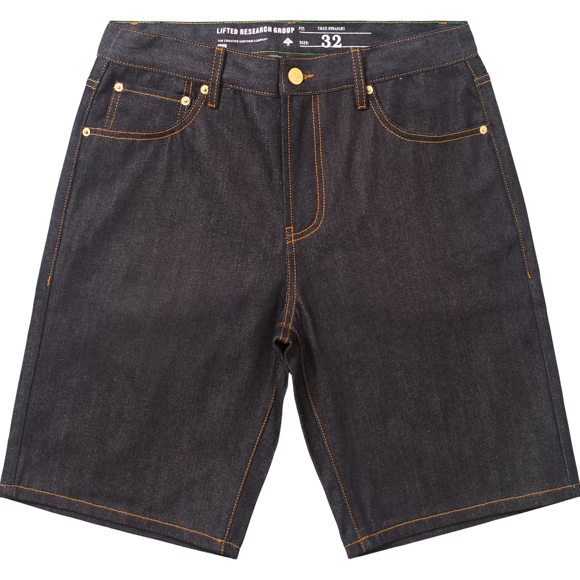 LRG Shorts Jeans Retos Verdadeiros^Homens Shorts