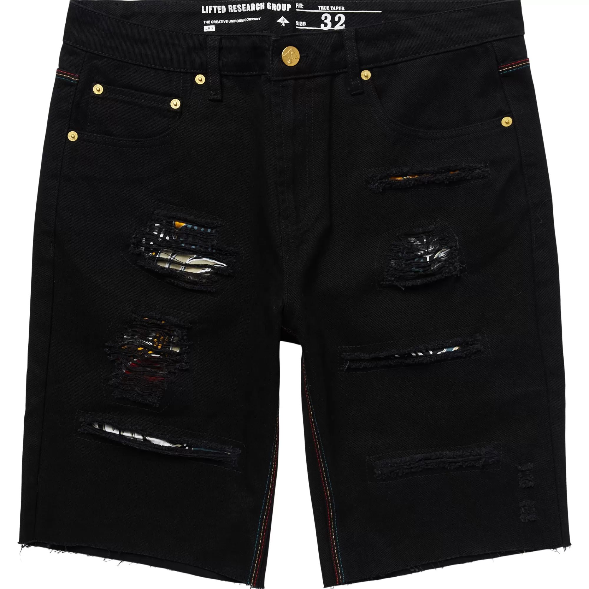 LRG Shorts Jeans Tropic Roots^Homens Shorts