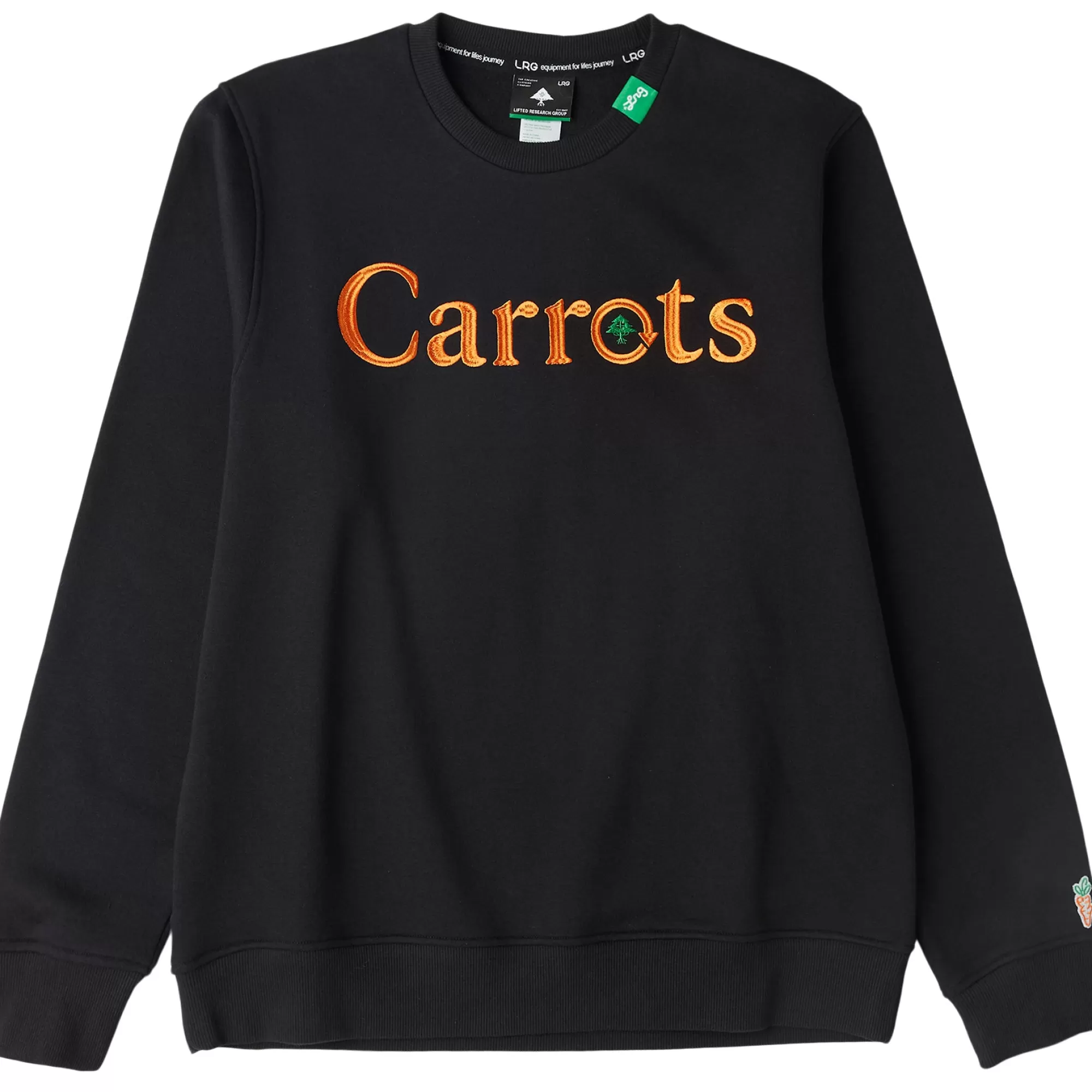 LRG Sueter Carrots X Cycle Woodmark Crew^Homens Moletons + Moletons